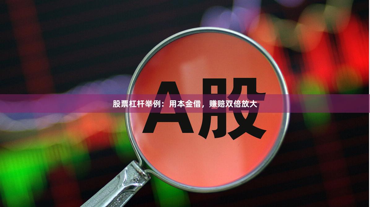 股票杠杆举例：用本金借，赚赔双倍放大